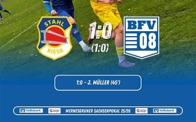 1/8-Finale Wernesgrüner Sachsenpokal